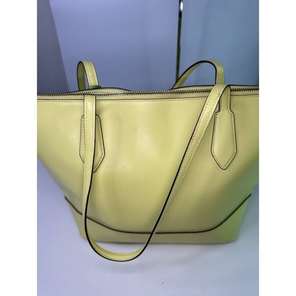 Kate Spade Large Leather Tote Shopper In  Mint Green Leather - Picture 5 of 8